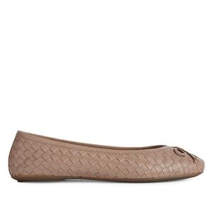 Geox Palmaria Weave-Texture Ballerina Flats